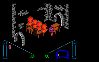 Knight Lore atari screenshot